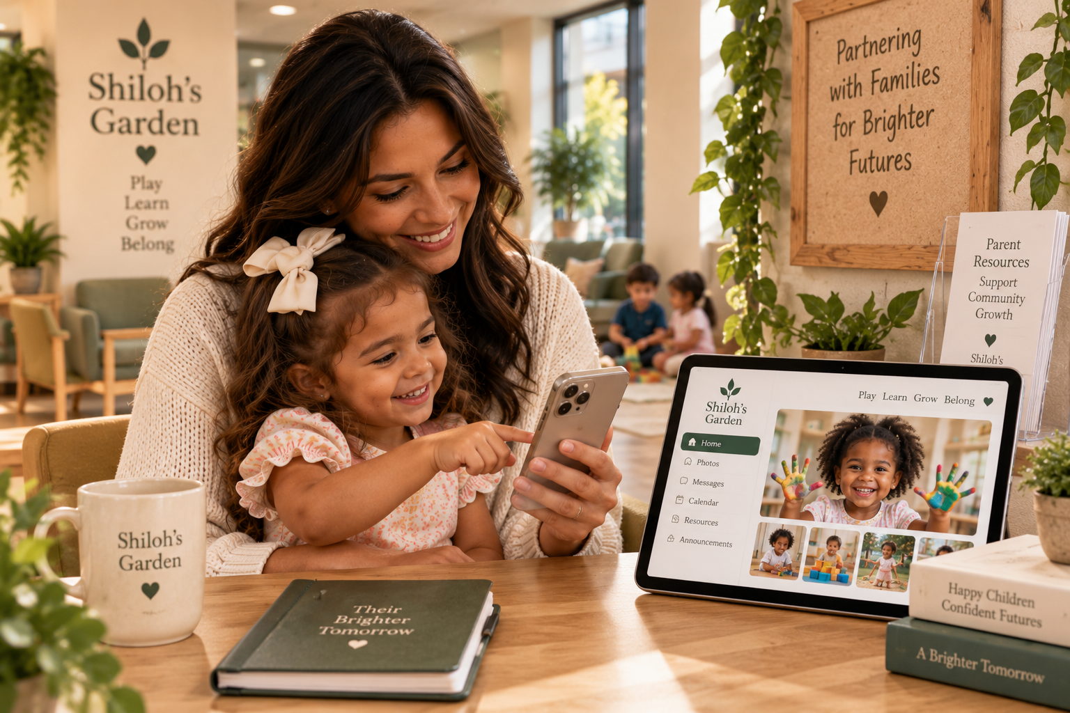 Parent communication and daycare updates
